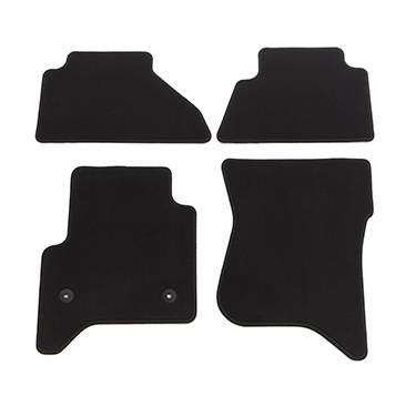 GM Accessories - GM Accessories 84553724 - Front And Rear Carpeted Floor Mats In Jet Black