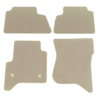 GM Accessories - GM Accessories 84553726 - Front And Rear Carpeted Floor Mats In Shale