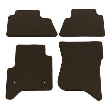 GM Accessories - GM Accessories 84553732 - Front And Rear Carpeted Floor Mats In Cocoa