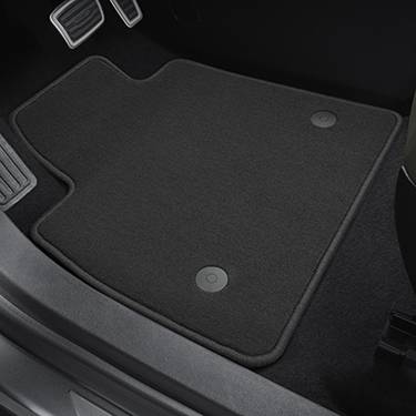 GM Accessories - GM Accessories 84565409 - First And Second-Row Carpeted Floor Mats In Galvanized [2019-22 Blazer]