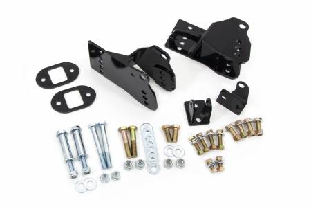 UMI Performance - UMI Performance 3048 - 1978-1988 GM G-Body Rear Coilover Bracket Kit, Control Arm Relocation, Bolt In