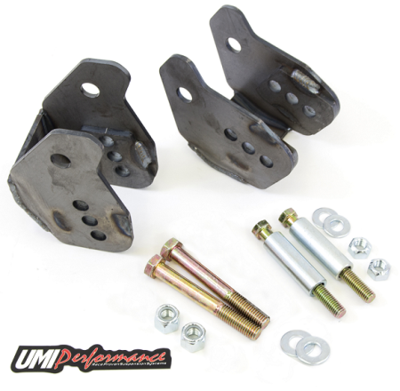 UMI Performance - UMI Performance 4010 - 1964-1972 GM A-Body Rear Lower Control Arm Relocation Brackets- Weld In