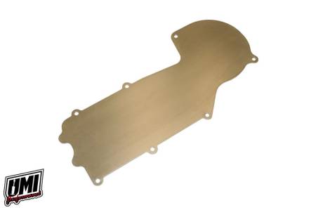 UMI Performance - UMI Performance 4030 - 1964-1972 GM A-Body Heater Box Delete Panel (Bare Aluminum)