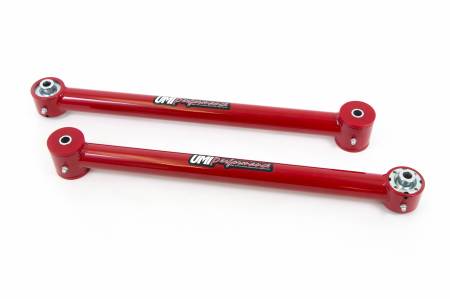 UMI Performance - UMI Performance 2033-R - 1982-2002 F-Body Lower Control Arms- Poly/Roto-Joint Combination - Red