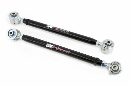 UMI Performance - UMI Performance 2035-B - 1982-2002 F-Body Double Adjustable Control Arms, Mild-Steel with Roto-Joints - Black