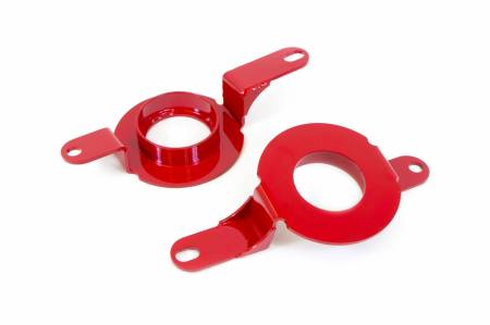 UMI Performance - UMI Performance 2405-R - 1982-1992 Upper Spring Mounts for UMI K-member - Red