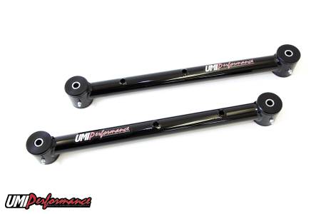 UMI Performance - UMI Performance 301516-B - 1978-1988 GM G-Body Tubular Upper & Lower Control Arms Kit - Black