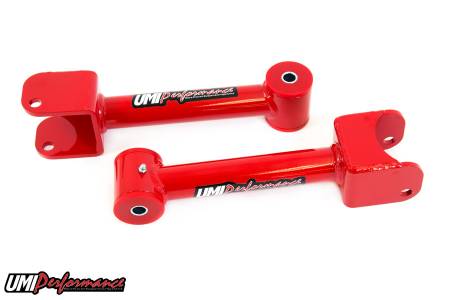 UMI Performance - UMI Performance 302116-R - 1978-1988 GM G-Body Rear Control Arm Kit, Fully Boxed Lowers - Red