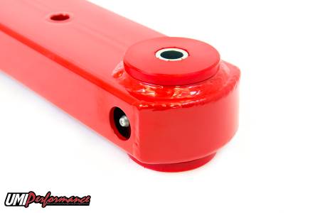 UMI Performance - UMI Performance 3021-R - 1978-1988 GM G-Body Boxed Lower Control Arms - Red