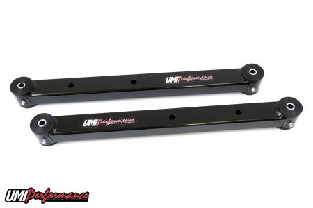 UMI Performance - UMI Performance 3024-B - 1978-1988 GM G-Body Rear Lower Control Arms, Boxed - Black