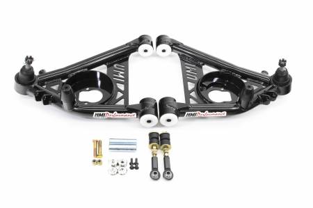 UMI Performance - UMI Performance 3032-1-B - 1978-1988 G-Body, S10 Tubular Front Lower A-Arms, Delrin - Black