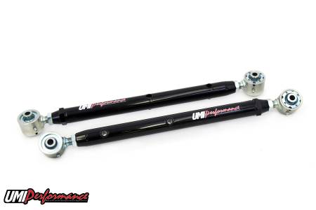 UMI Performance - UMI Performance 3043-B - 1978-1988 G-Body Double Adjustable Control Arms- w/ Roto-Joints - Black