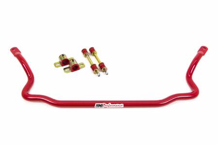 UMI Performance - UMI Performance 3833-R - 1982-2003 S10/S15 Front Sway Bar, 1-" Solid - Red