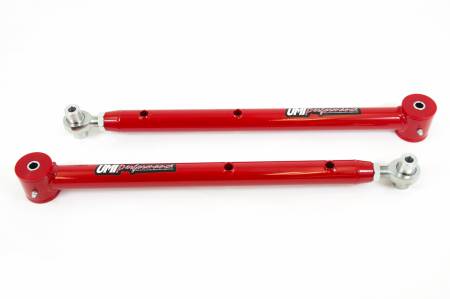 UMI Performance - UMI Performance 4014-R - 1964-1972 GM A-Body Tubular Single Adjustable Lower Control Arms - Red