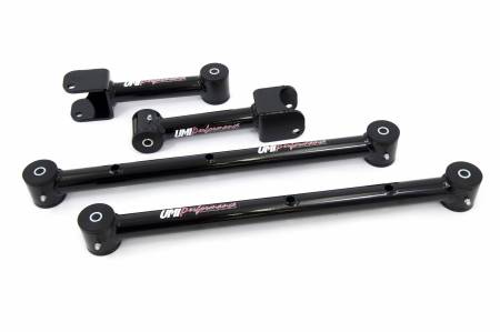 UMI Performance - UMI Performance 401516-B - 1968-1972 GM A-Body Tubular Upper & Lower Control Arms - Black