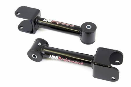 UMI Performance - UMI Performance 4016-B - 1968-1972 GM A-Body Tubular Non-Adjustable Upper Control Arms - Black