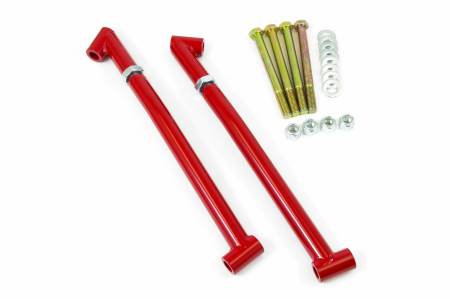 UMI Performance - UMI Performance 4028-R - 1968-1972 GM A-Body Control Arm Reinforcements/Frame Braces - Red