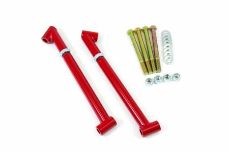 UMI Performance - UMI Performance 4029-R - 1964-1967 GM A-Body Control Arm Reinforcements/Frame Braces - Red