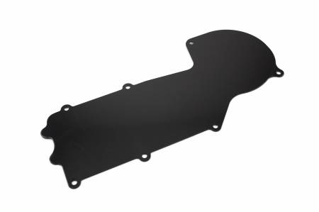 UMI Performance - UMI Performance 4030-B - 1964-1972 GM A-Body Heater Box Delete Panel (Powdercoated Black)