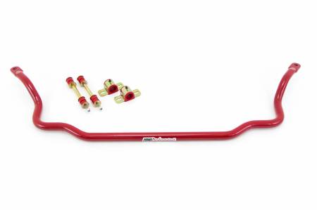 UMI Performance - UMI Performance 4035-R - 1964-1977 A-Body 1970-1981 F-Body GM Front Sway Bar, 1-1/4" Solid - Red