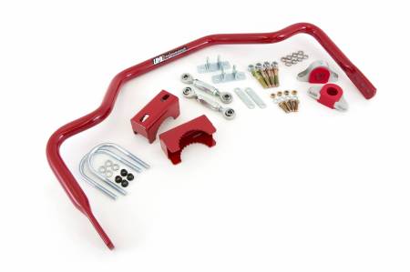 UMI Performance - UMI Performance 4045-300-R - 1964-1972 GM A-Body 1-3/8" Tubular Rear Drag Sway Bar for 3.00" Axle, Bolt-on - Red