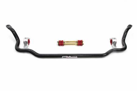 UMI Performance - UMI Performance 4066-B - 1964-1977 A-Body 1970-1981 F-Body GM Front Sway Bar, 1-1/4" Solid, Billet Mounts - Black