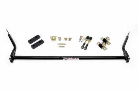 UMI Performance - UMI Performance 4080-1-B - 1964-1972 GM A-Body 1-1/4" Splined Front Sway Bar (stock style end links) - Black