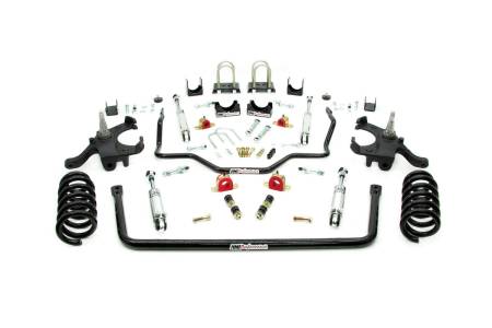 UMI Performance - UMI Performance 64025-B - 1973-1987 GM C10 Handling and Lowering Kit, Stage 2.5 - Black