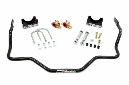 UMI Performance - UMI Performance 6443-B - 1973-1987 GM C10 Rear Sway Bar, 1? Adjustable - Black