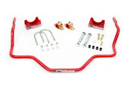 UMI Performance - UMI Performance 6443-R - 1973-1987 GM C10 Rear Sway Bar, 1? Adjustable - Red