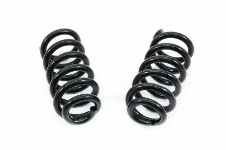 UMI Performance - UMI Performance 6452F - 1973-1987 GM C10 Front Lowering Springs, 2" drop