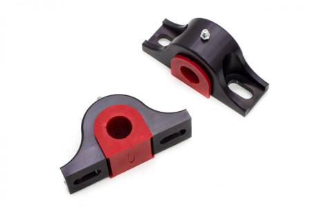 UMI Performance - UMI Performance 90045-R - Heavy Duty Billet Aluminum Rear Sway Bar Mounts- 7/8" (22mm) - Red