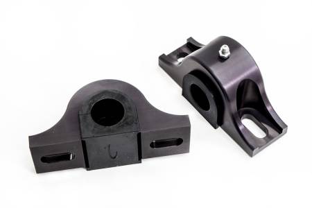 UMI Performance - UMI Performance 90046-B - Heavy Duty Billet Aluminum Rear Sway Bar Mounts- 1" (25mm) - Black