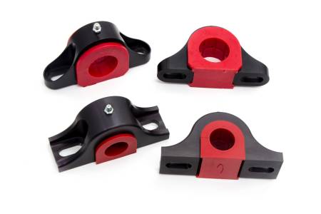 UMI Performance - UMI Performance 9004845-R - Heavy Duty Aluminum Sway Bar Mount Kit- 35mm & 22mm Sway Bar Kits - Red