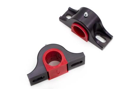 UMI Performance - UMI Performance 90066-R - Billet Aluminum Front Sway Bar Mounts- 1-5/16" (33.3mm) - Red