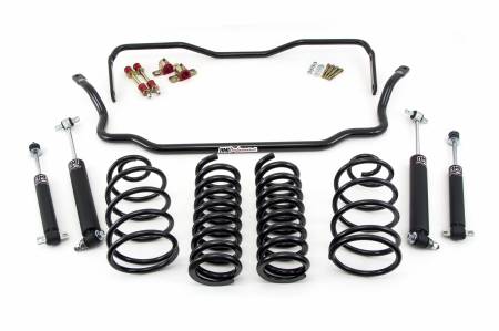 UMI Performance - UMI Performance ABF401-1-B - 1964-1966 GM A-Body Handling Package, 1" Lowering- Stage 1 - Black