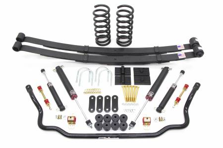 UMI Performance - UMI Performance FBF001-B - 1970-1981 GM F-Body Handling Kit, 2" Lowering, Stage 1 - Black