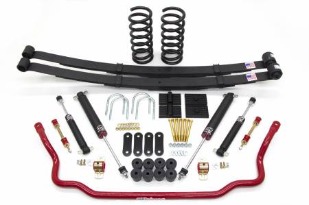 UMI Performance - UMI Performance FBF001-R - 1970-1981 GM F-Body Handling Kit, 2" Lowering, Stage 1 - Red