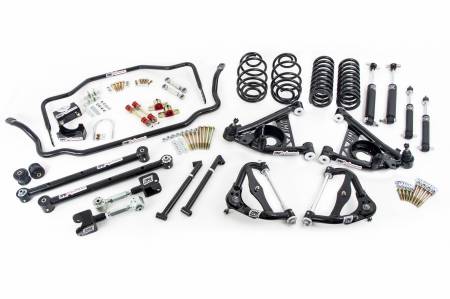 UMI Performance - UMI Performance GBF035-1-B - 1978-1988 GM G-Body Handling Kit, 1" Lowering- Stage 3.5 - Black