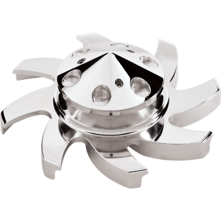 Billet Specialties - Billet Specialties 85220 - Alternator Fan & Pulley with Nose Cone Polished