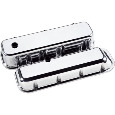 Billet Specialties - Billet Specialties 96029 - Valve Cover Chevy BB Short Plain Polished