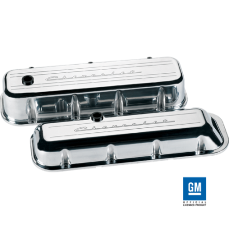 Billet Specialties - Billet Specialties 96023 - Valve Cover BB Short Chevrolet Polished