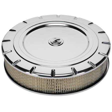 Billet Specialties - Billet Specialties 15830 - Air Cleaner 14" Round Vintage