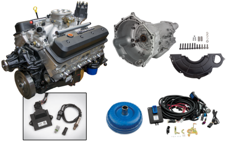 Chevrolet Performance - Chevrolet Performance Connect & Cruise Kit - ZZ6 EFI Deluxe Crate Engine w/ 4L65E Automatic Transmission