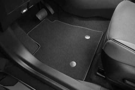 GM Accessories - GM Accessories 42697794 - First and Second-Row Carpeted Floor Mats in Jet Black for FWD Models [2022+ Trailblazer]