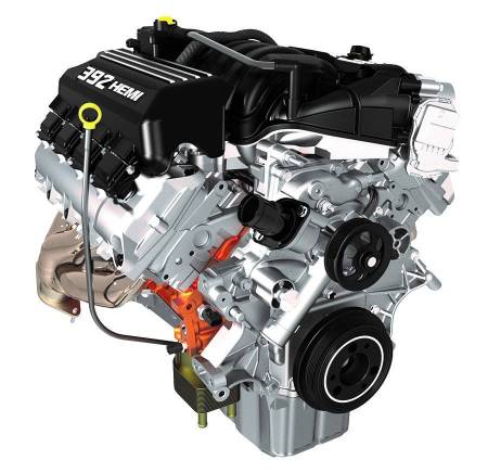 Mopar Performance 6.4L 392ci HEMI Long Block Crate Engine - 68303090AA