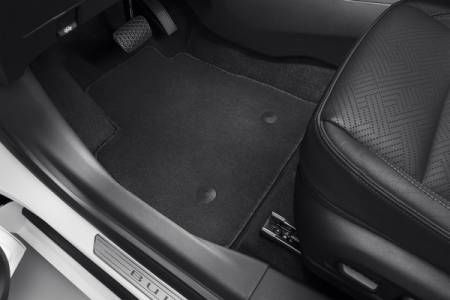 GM Accessories - GM Accessories 42697792 - First- and Second-Row Carpeted Floor Mats in Ebony [2022+ Encore GX]