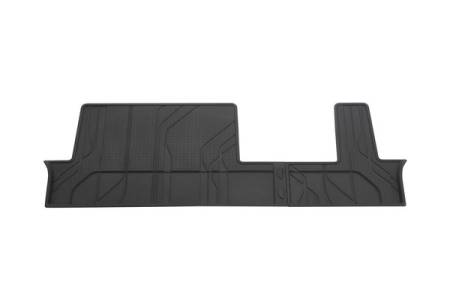 GM Accessories - GM Accessories 84646755 - Third-Row One-Piece Premium All-Weather Floor Liner in Jet Black (for Models with Second-Row Bench Seat) [2021 Tahoe]