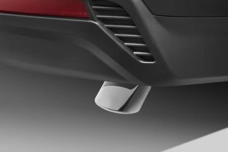 GM Accessories - GM Accessories 84524664 - 3.0L Diesel Polished Stainless Steel Angle-Cut Dual-Wall Exhaust Tip