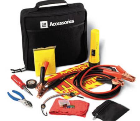 GM Accessories - GM Accessories 84172787 - Roadside Emergency Kit with GM Logo